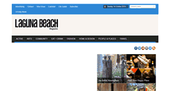 Desktop Screenshot of lagunabeachmagazine.com